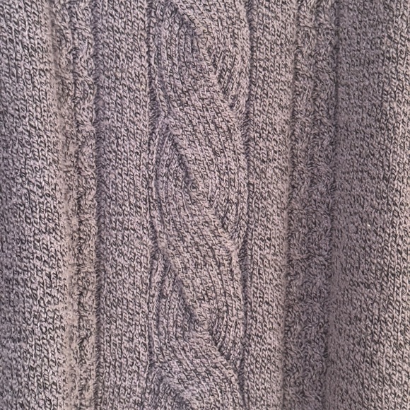 Carolyn Taylor Purple Knit Turtleneck Sweater - Picture 4 of 8